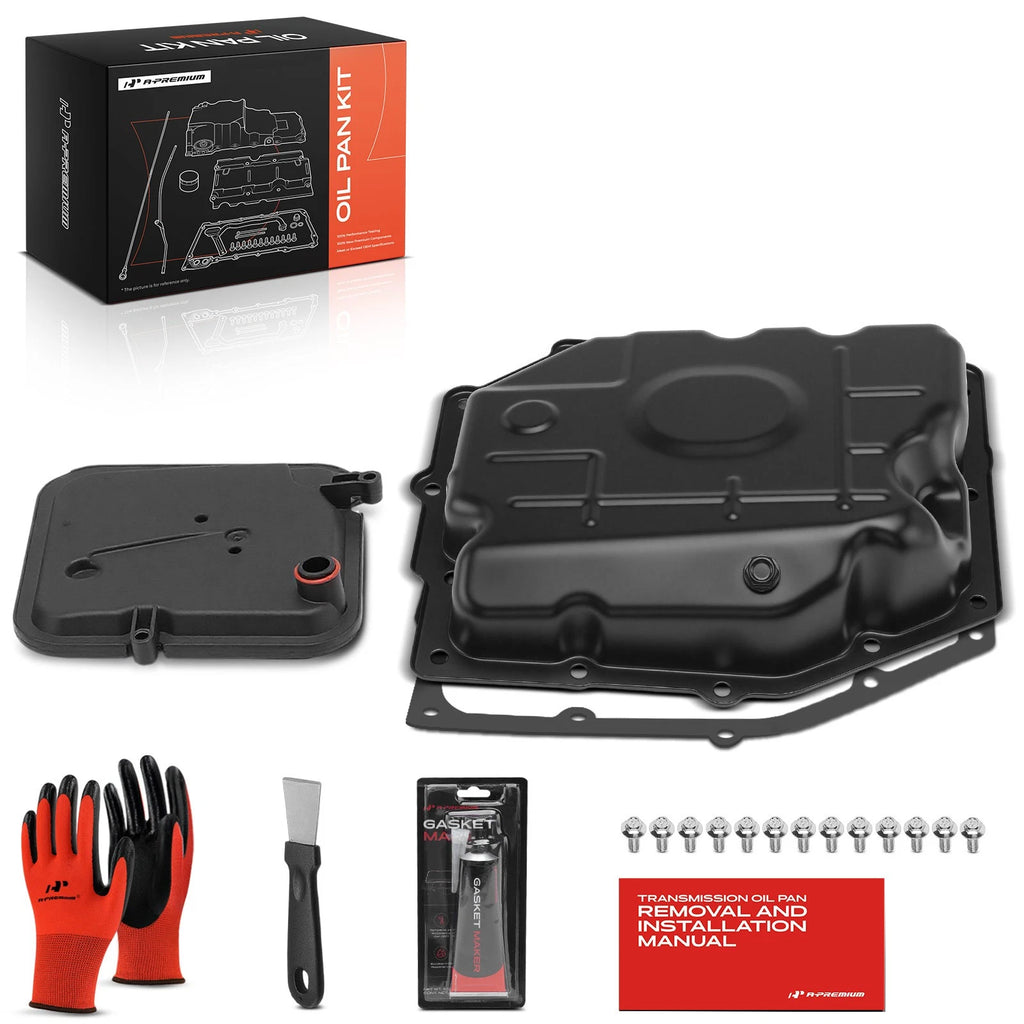 Transmission Oil Pan Kit with Filter for Ram Dakota Jeep Wrangler (2000–2006)