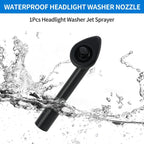 Left Right Side Headlight Washer Nozzles for Porsche 911 (1978-1986)
