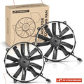 2X Cooling Fan Assembly for Mercedes-Benz E300 E320 300CE 400E (1995)