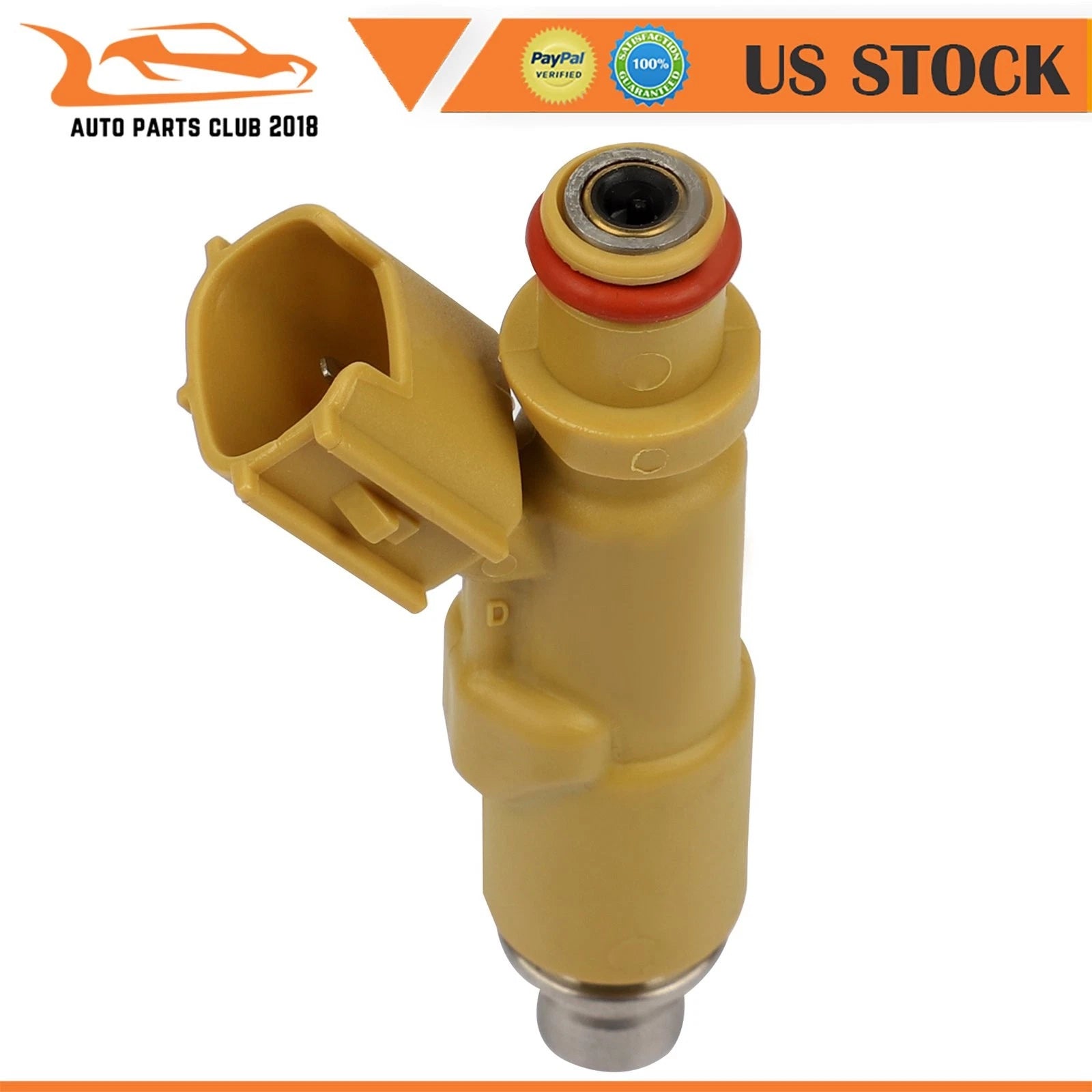 Set of 4 Fuel Injectors for Toyota Matrix Celica Pontiac Vibe 1.8L (2003–2010) 23250-22030
