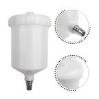 White Plastic Cup Pot for Sata Sprayer Jet Connector (Fits )