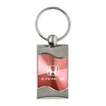 Pink Rectangular Wave Keychain - Officially Licensed for Honda Civic Si