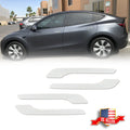 Set of 4 Door Handle Cover Stickers for Tesla Model 3 Y (2017–2023)