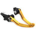 Gold CNC Pivot Brake Clutch Levers  for Honda XR250 XR400 (1995-2007)