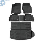 Set of 4 3D All Weather Floor Mats for Jeep Grand Cherokee (2022–2025) TPE