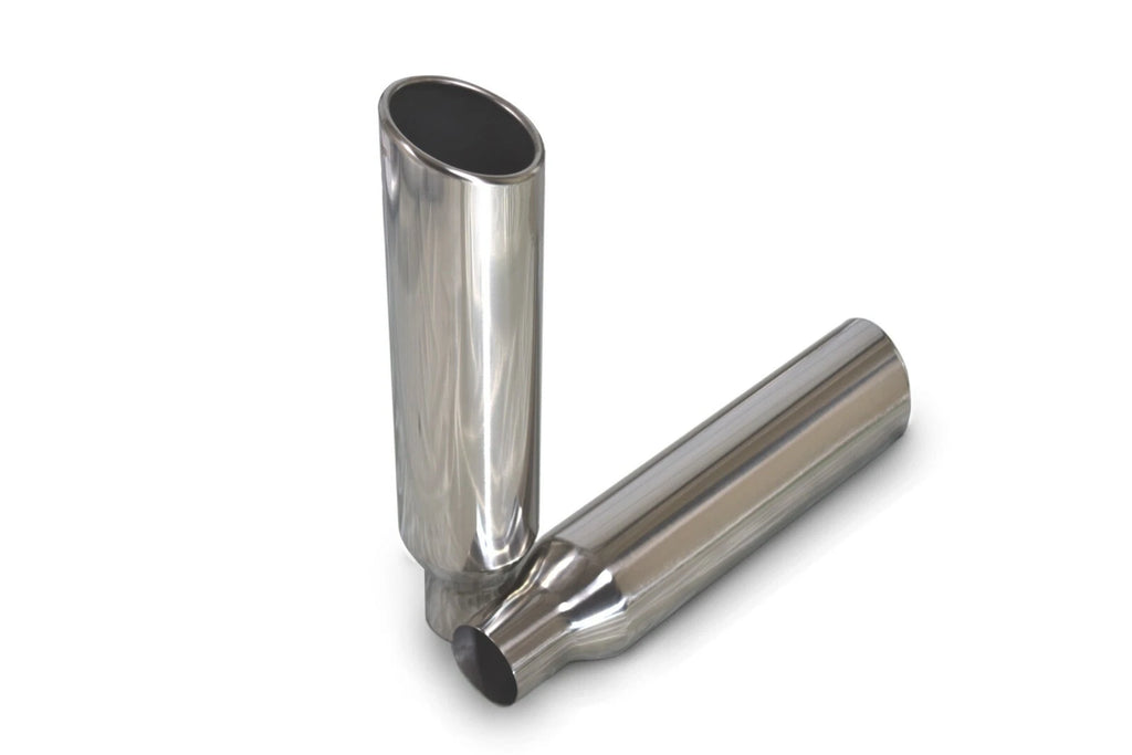 2.5" Dual Exhaust Kit for Toyota Tundra (2014–2021) Stainless Side Rolled Tip