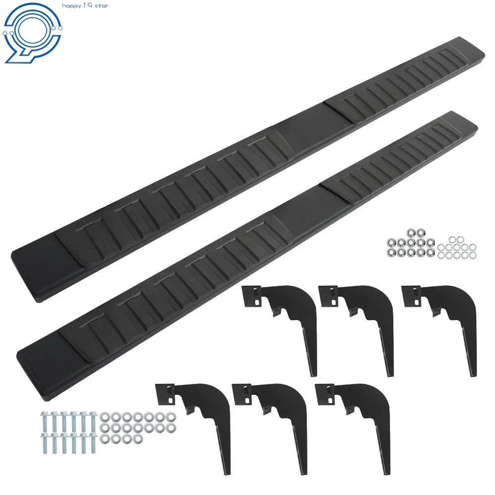 Set of 2 Nerf Bars for Dodge Ram 1500 Crew Cab (2009-2018)