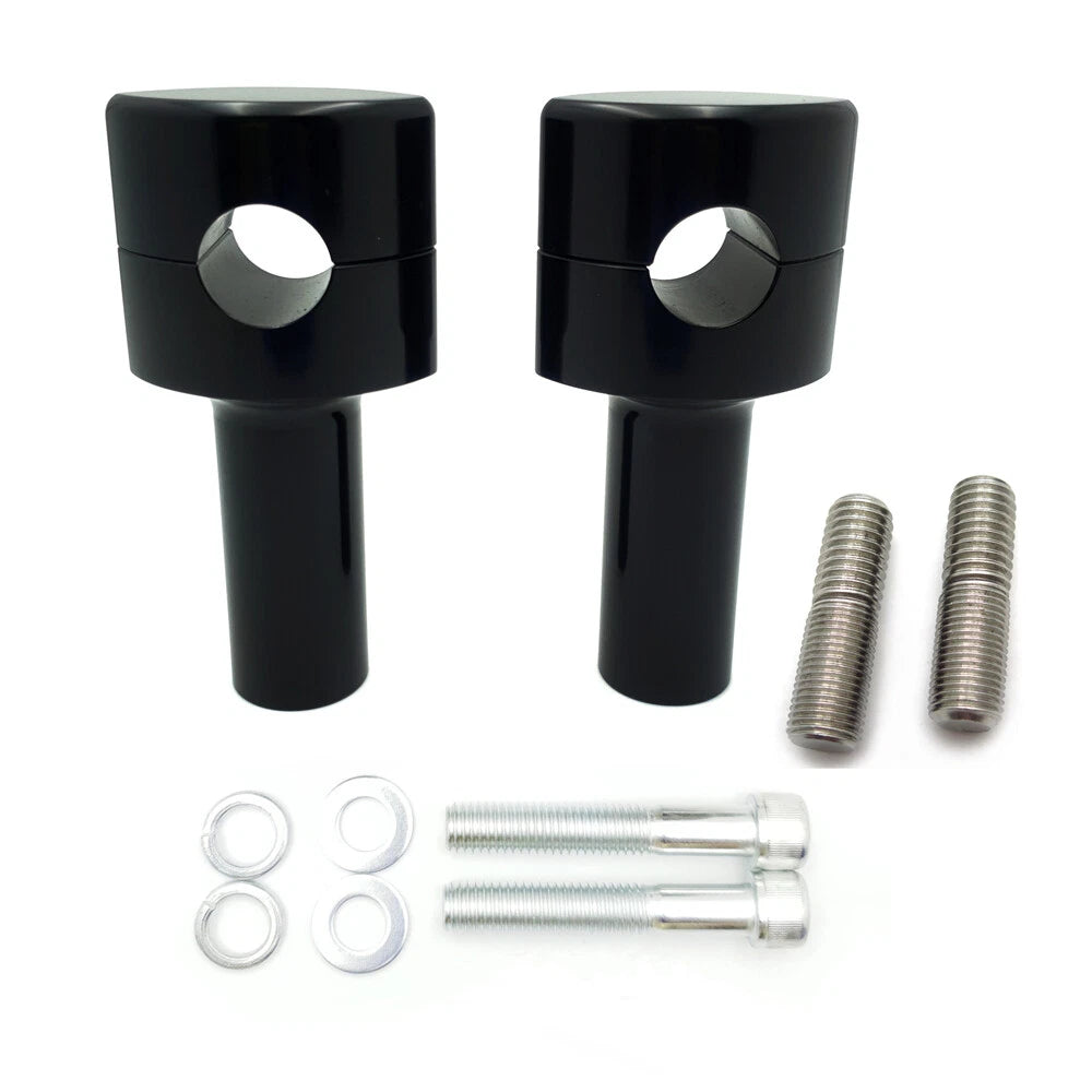 4" Tall Handlebar Risers for DNA Paughco Hardbody Springer Chopper (No Year)