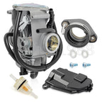 Carburetor Assembly with Intake Boot for Honda FourTrax 350 TRX350 (1986–1987)
