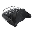 Quick Detach Chopped Trunk Backrest Top Rack for Harley Touring (2014–2026)