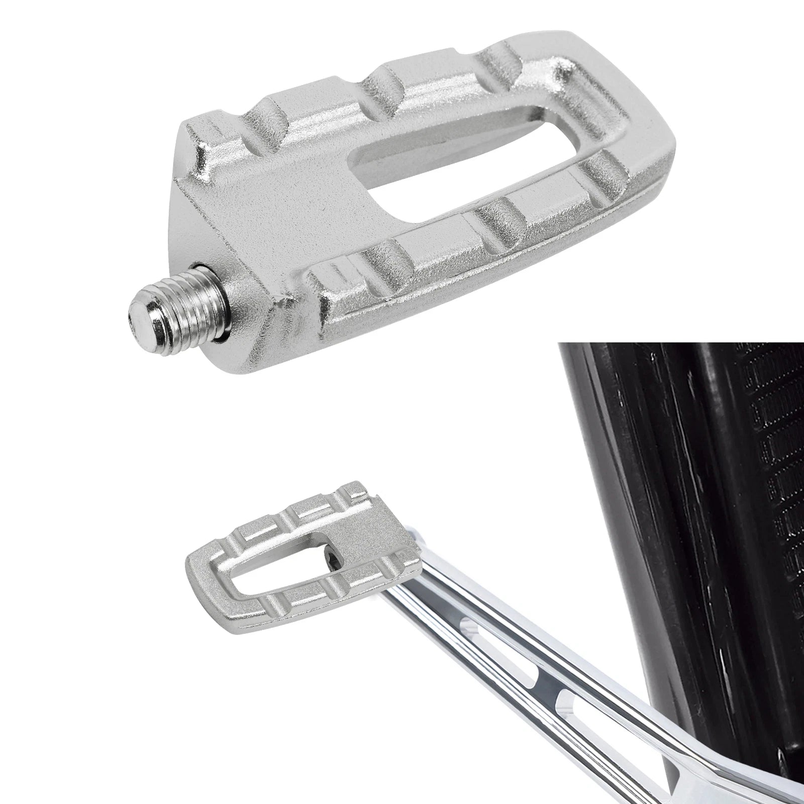 Silver Shifter Peg for Harley Electra Glide, Street Glide, Softail (1988–2023)