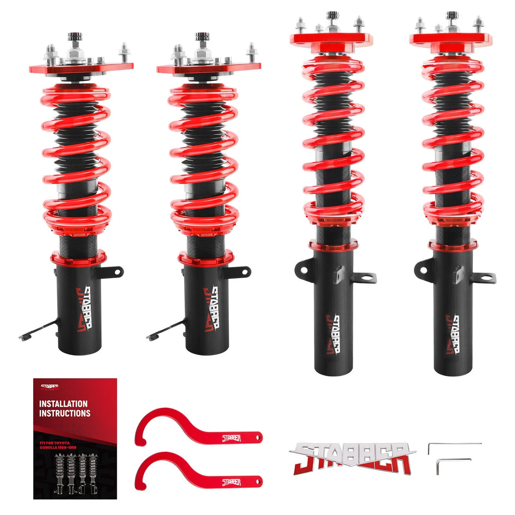 Stabber 24 Level Damper Coilovers Suspension Kit for Toyota Corolla AE101 (1993–1997)