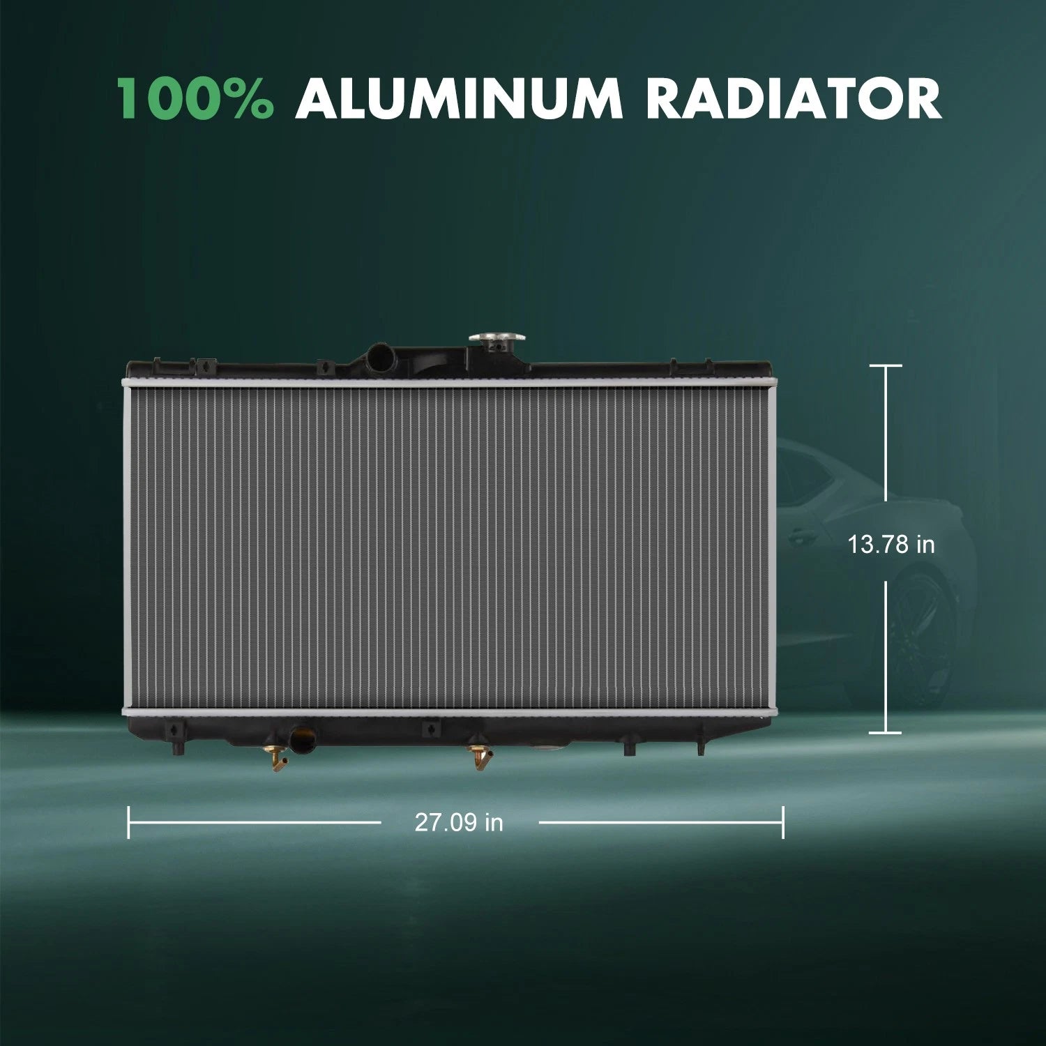Radiator for Geo Prizm Toyota Corolla (1993–1997)