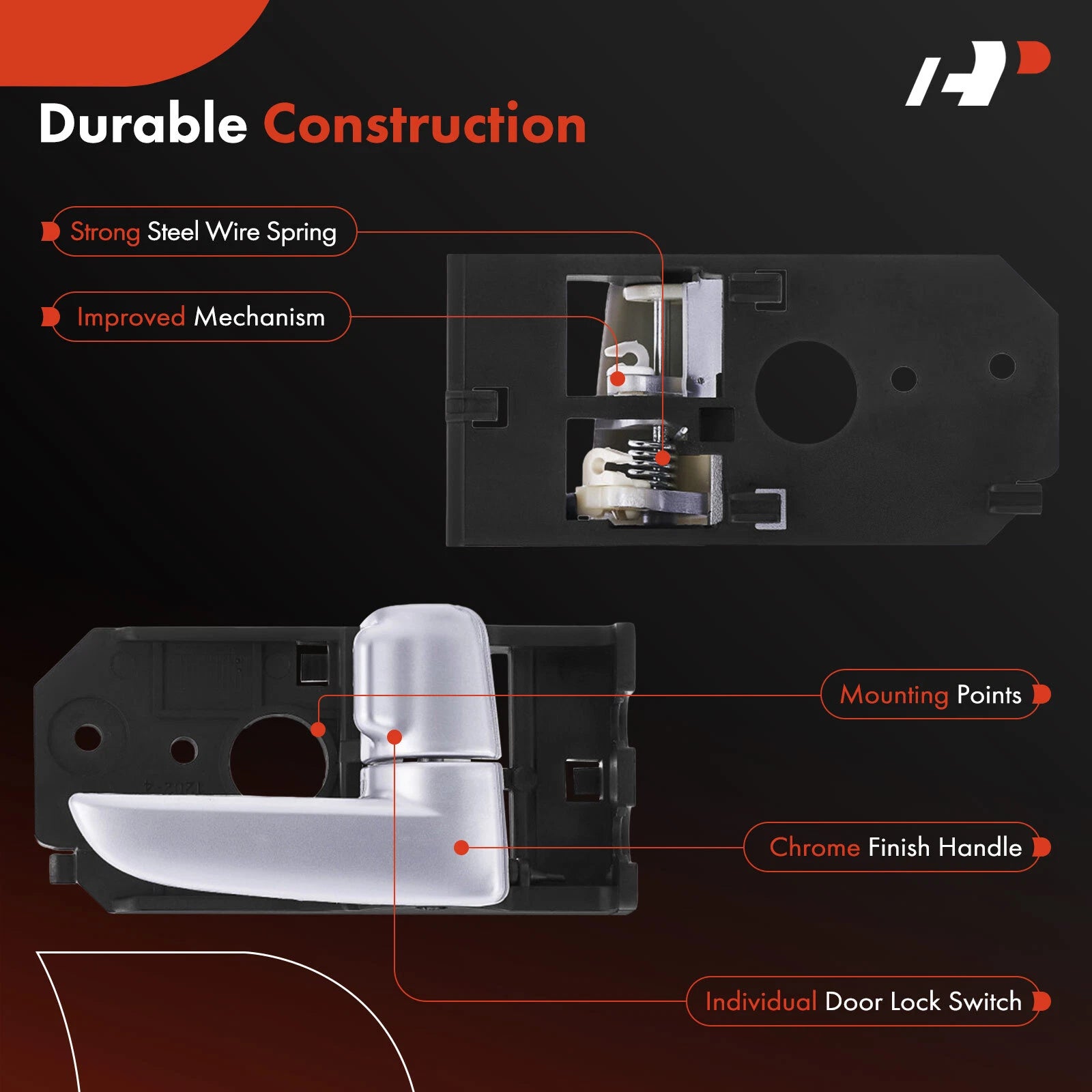 Right Interior Door Handle for Kia Spectra5 (2007-2009)