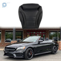 Driver Left Bottom Seat Cover for Mercedes Benz C300 (2015–2021) Black Leather