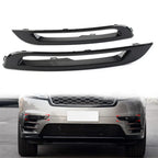 Gloss Black Fog Light Covers for Land Rover Range Rover Velar (2018-2022)