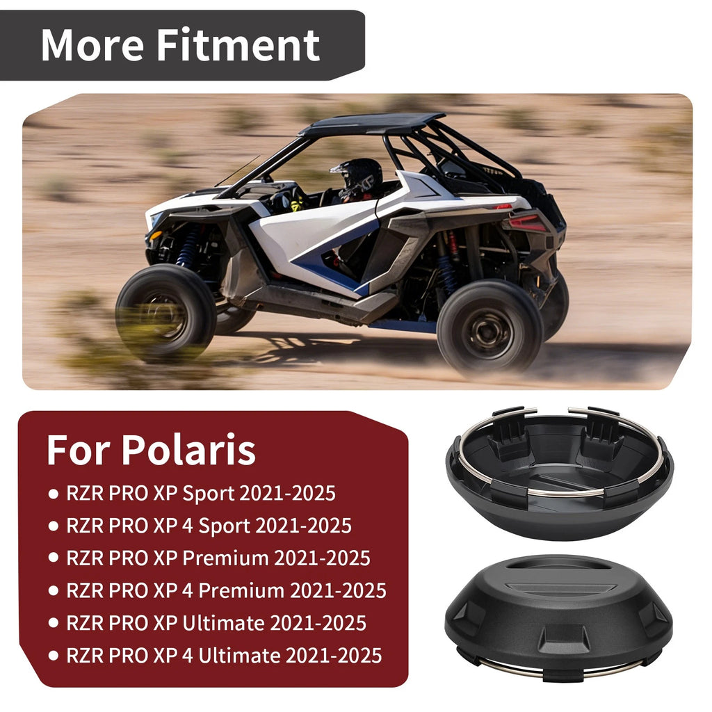 2X Center Hub Wheel Caps for Polaris RZR PRO XP (2021–2025) 1524032