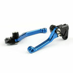 CNC Brake Clutch Levers for Yamaha WR250F/450F (2005–2015) Blue T9
