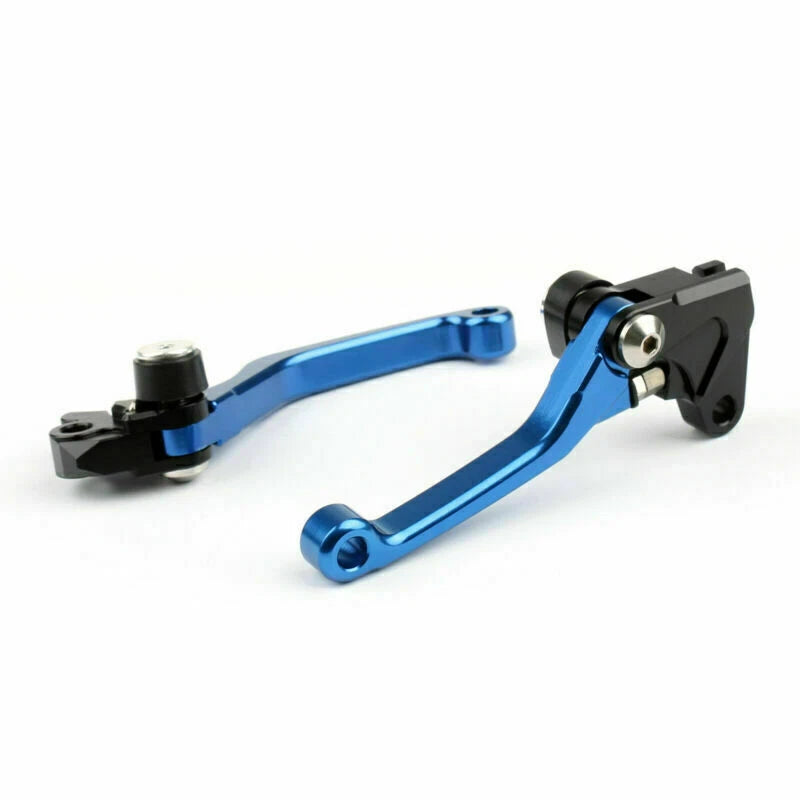 CNC Brake Clutch Levers for Yamaha WR250F/450F (2005–2015) Blue T9