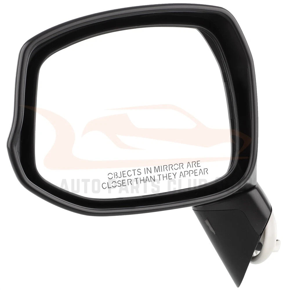 Power Door View Mirror Driver Side for Honda Civic (2012–2014) Textured Black