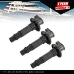 3-Pack Ignition Coil for SeaDoo GTX RXT RXP (2002–2019)