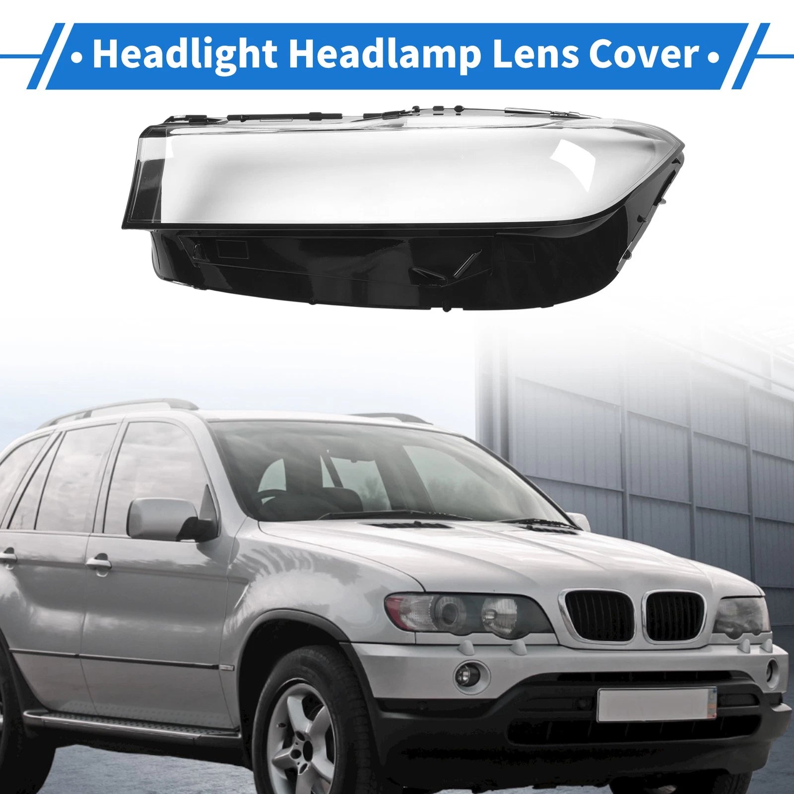 Headlight Lens Cover for BMW 7 Series G12 (2016–2023)