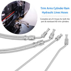 Trim Ram Hydraulic Cylinder Hose for MerCruiser Bravo (32-99904Q, 32-864588/89)