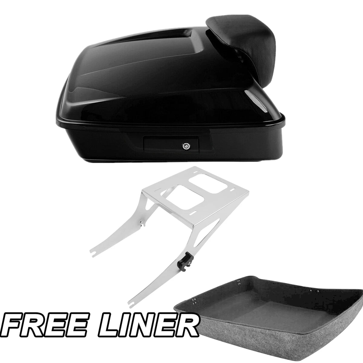 Trunk Mount Rack Pad for Harley Fat Boy FLST (2008–2016)