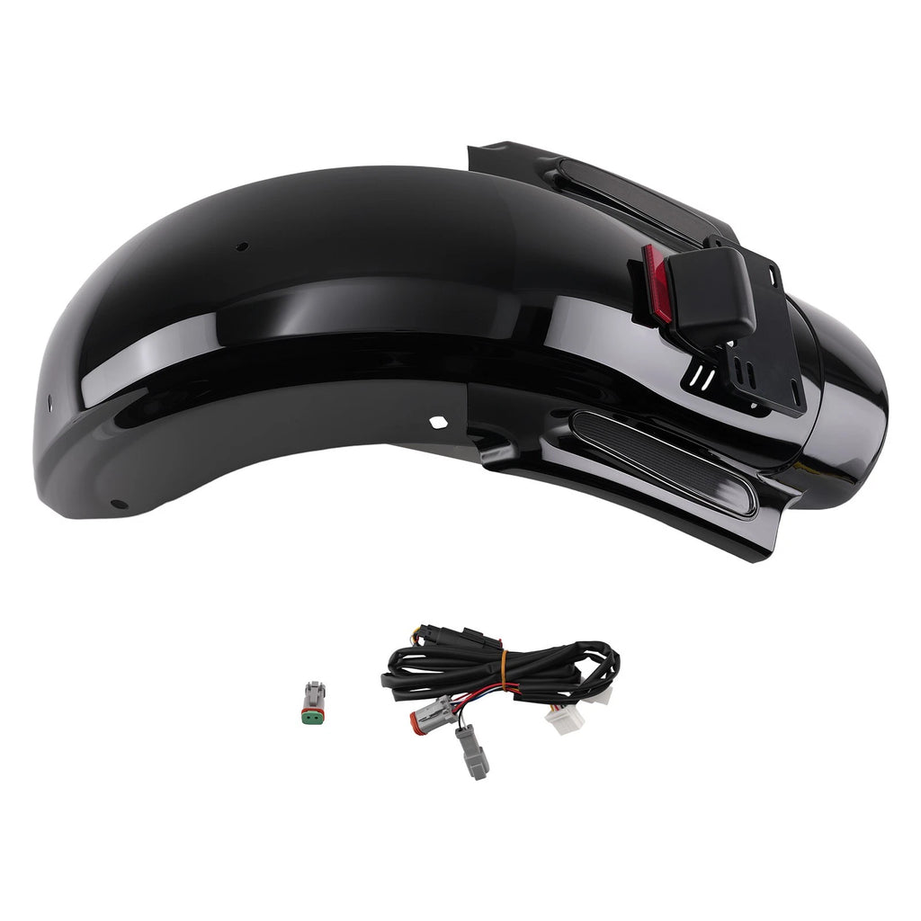 Fender Mud Flaps for Harley Road Glide Ultra FLTRU (2011–2013) Rear LED