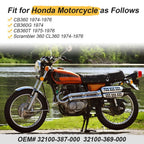 Wiring Harness 32100-387-000 for Honda CB360 CB360G CB360T CL360 (1974–1976)