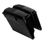 5" Hard Saddlebag Speaker Lids & Bracket for Harley Softail Fat Boy (1984–2017)