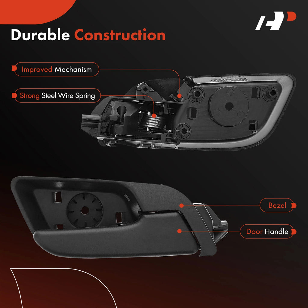 2x Interior Door Handle for Chevrolet Equinox (2010-2017)