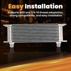 10-AN Hose Line Separator for Universal Applications (Aluminum)