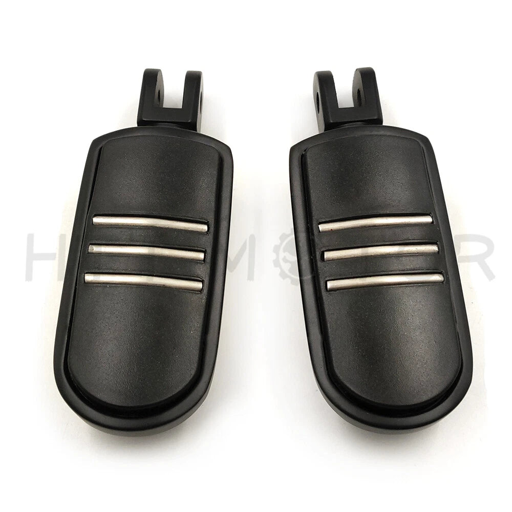 Steamliner Black Footpeg Footrest for Harley FXBB FXBR FXBRS FXLR (2018–2023)