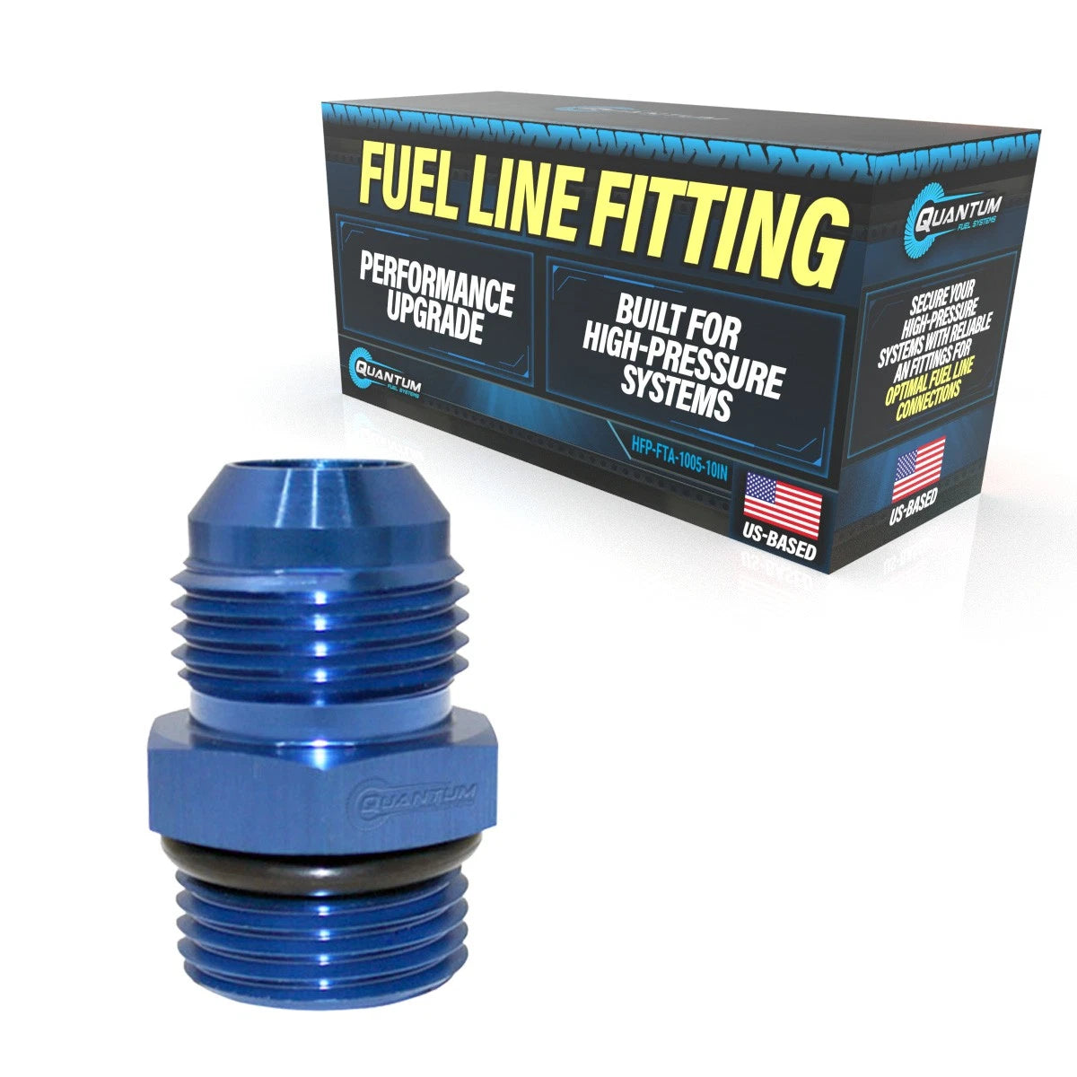 QFS 10AN Inlet Fuel Fitting for AEM 50-1005 (2010–2023)