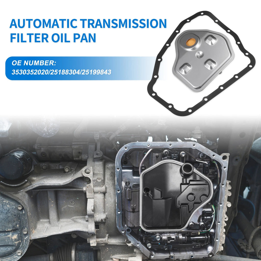 Transmission Filter Oil Pan Gasket Kit for Chevrolet (No. 3530352020)