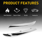 Set of 2 Front Bumper Molding Trim Chrome for Chrysler 300 (2011-2014)