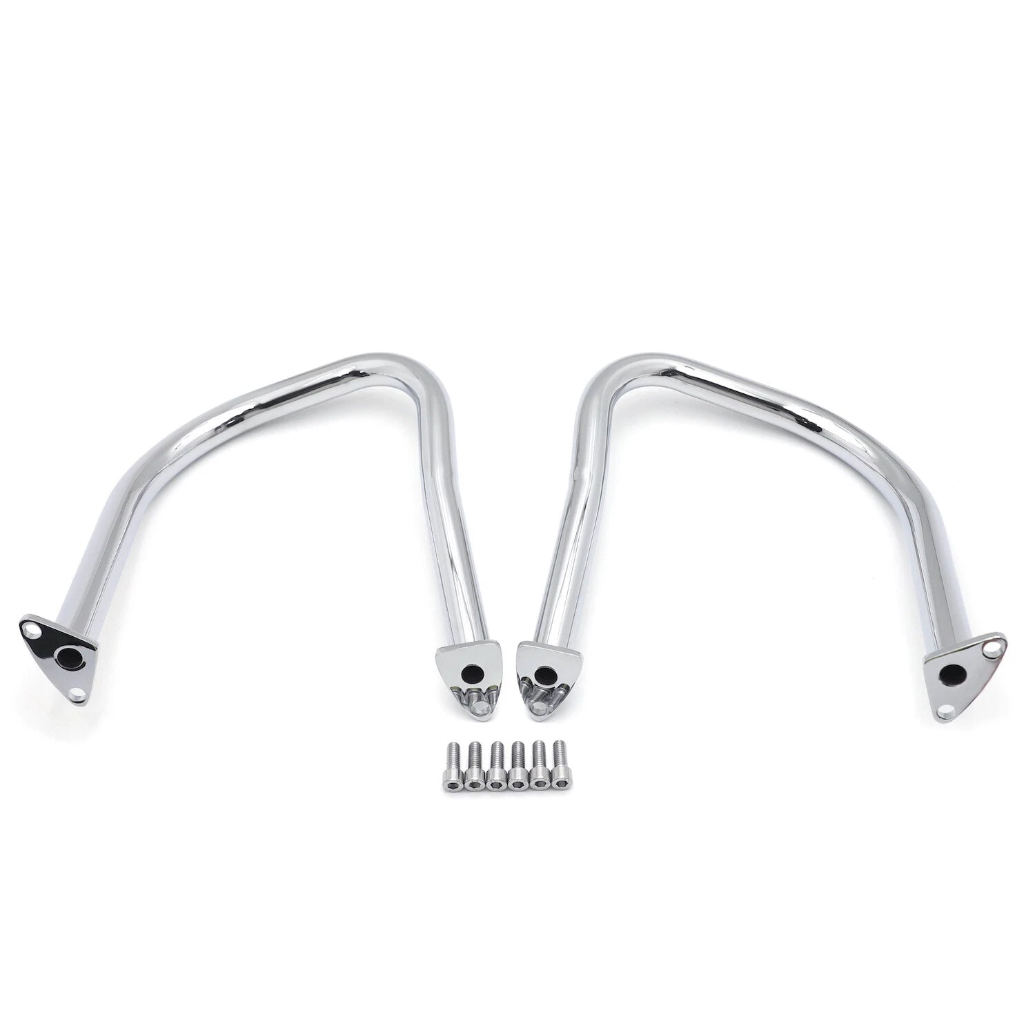 Chrome Rear Highway Bars for Indian Chief Challenger Roadmaster Chieftain (2014–2021)