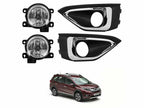 Fog Lamp Driving Light H8 35W Chrome Cover for Honda BR-V BRV (2019-2021)