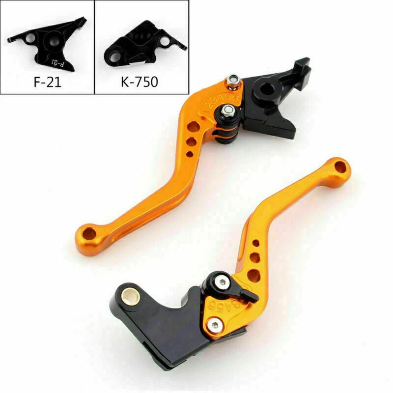 Short Brake Clutch Lever for Kawasaki Ninja 650R/ER-6F Z900 Z650 Versys (2017–2018)