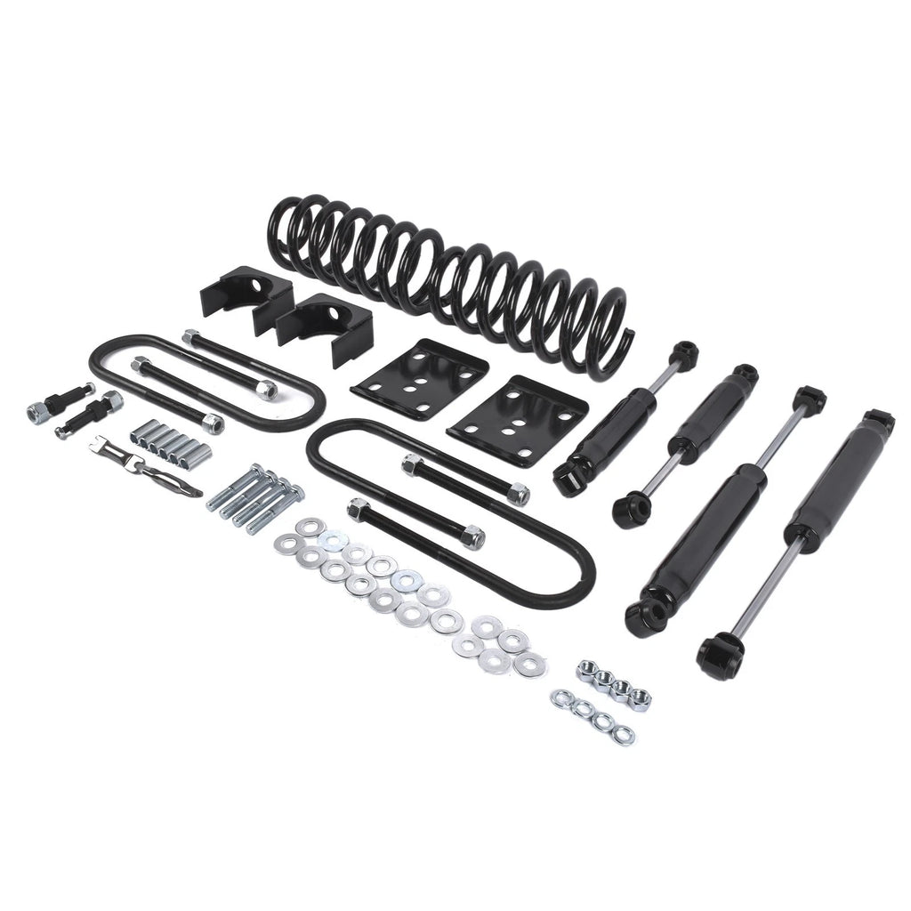 Set of 4 Drop Lowering Springs Shocks Flip Kit for GMC C15/C1500 (1973–1987)