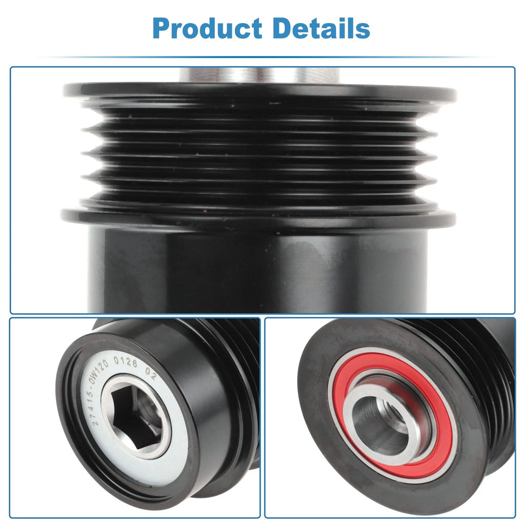 Alternator Freewheel Clutch Pulley for Toyota Camry (2010–2011) 274150W120