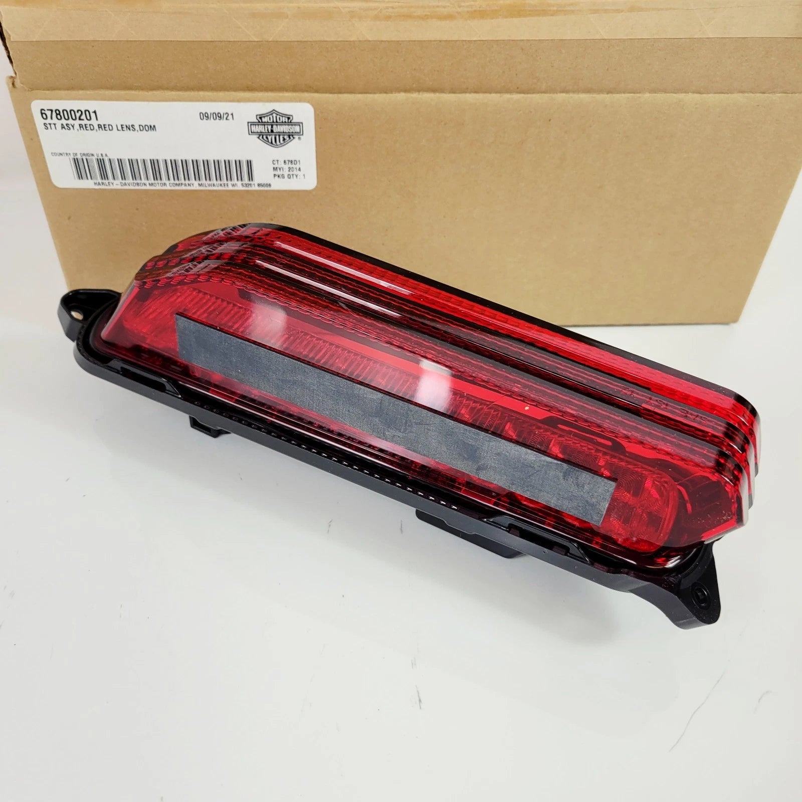 LED Turn Signal Light Assembly for Harley-Davidson CVO Touring (2014–2022) 67800201