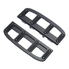 Matte Black Rider Driver Footboard for Harley Fat Boy Heritage Classic (18-24)