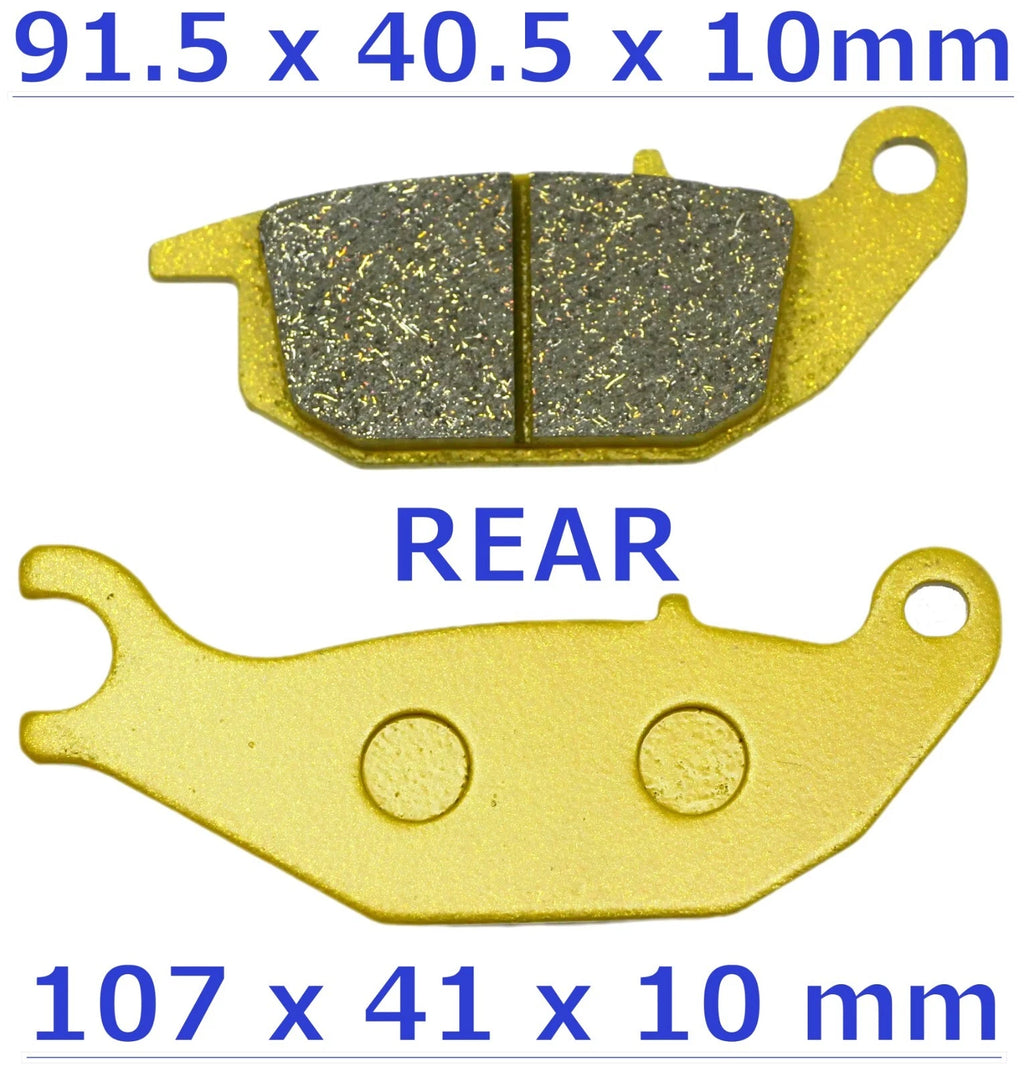 MC Front Rear Brake Pads for Honda Monkey 125 (2018–2024)