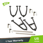 Set of 2 Front L & R Sport Extended A-Arms +3" for Suzuki Quadsport Z400 (2003–2008)