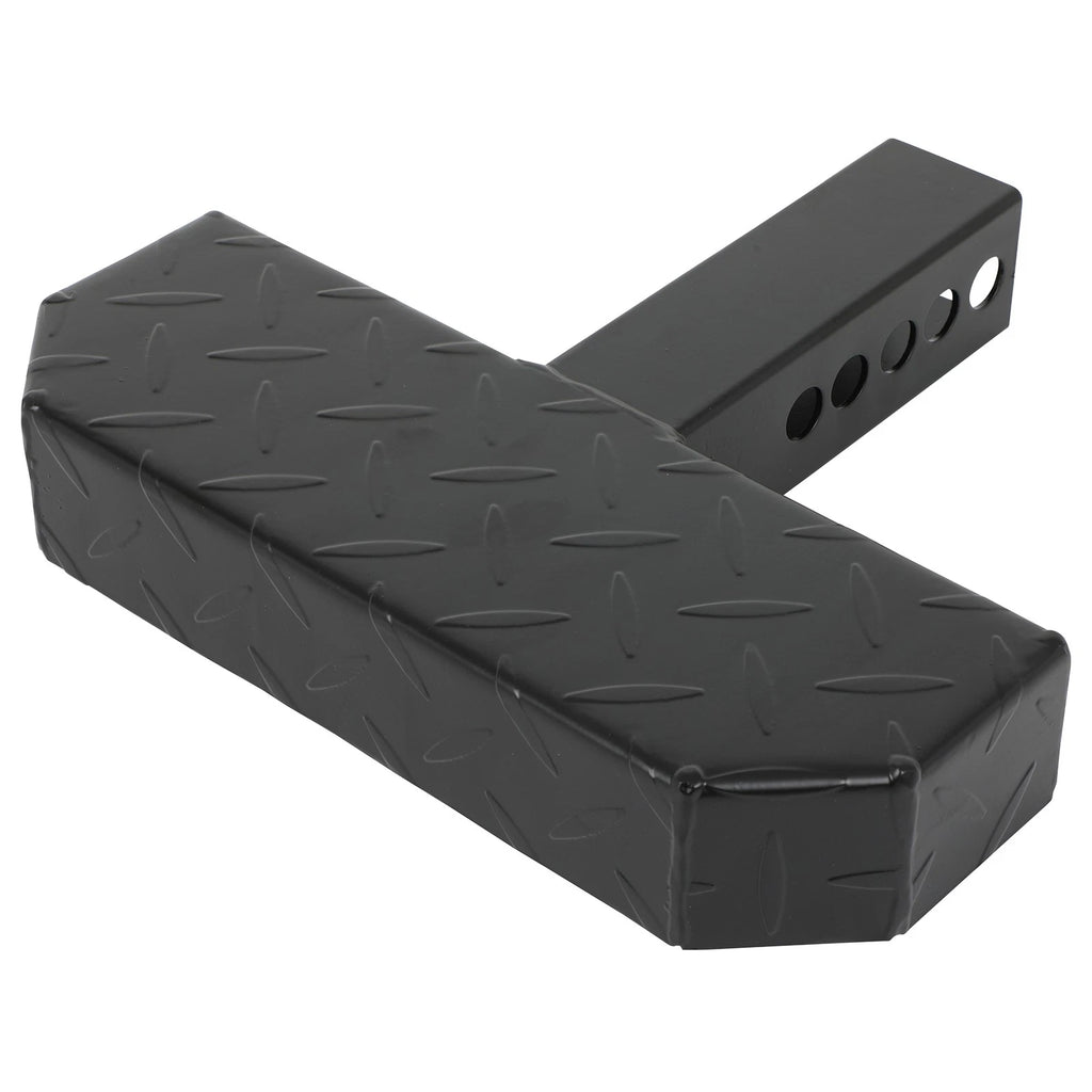 Rear Towing Bumper Guard for Trucks (Fits 2" Receiver, 12" x 4.3")
