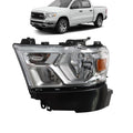 Chrome Headlight for Dodge Ram 1500 (2019–2023)