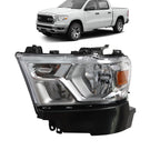 Chrome Headlight for Dodge Ram 1500 (2019–2023)
