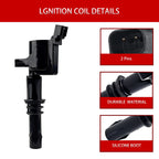8pcs Ignition Coil for Ford F-150, F-250, F-350, Expedition (1997–2021)
